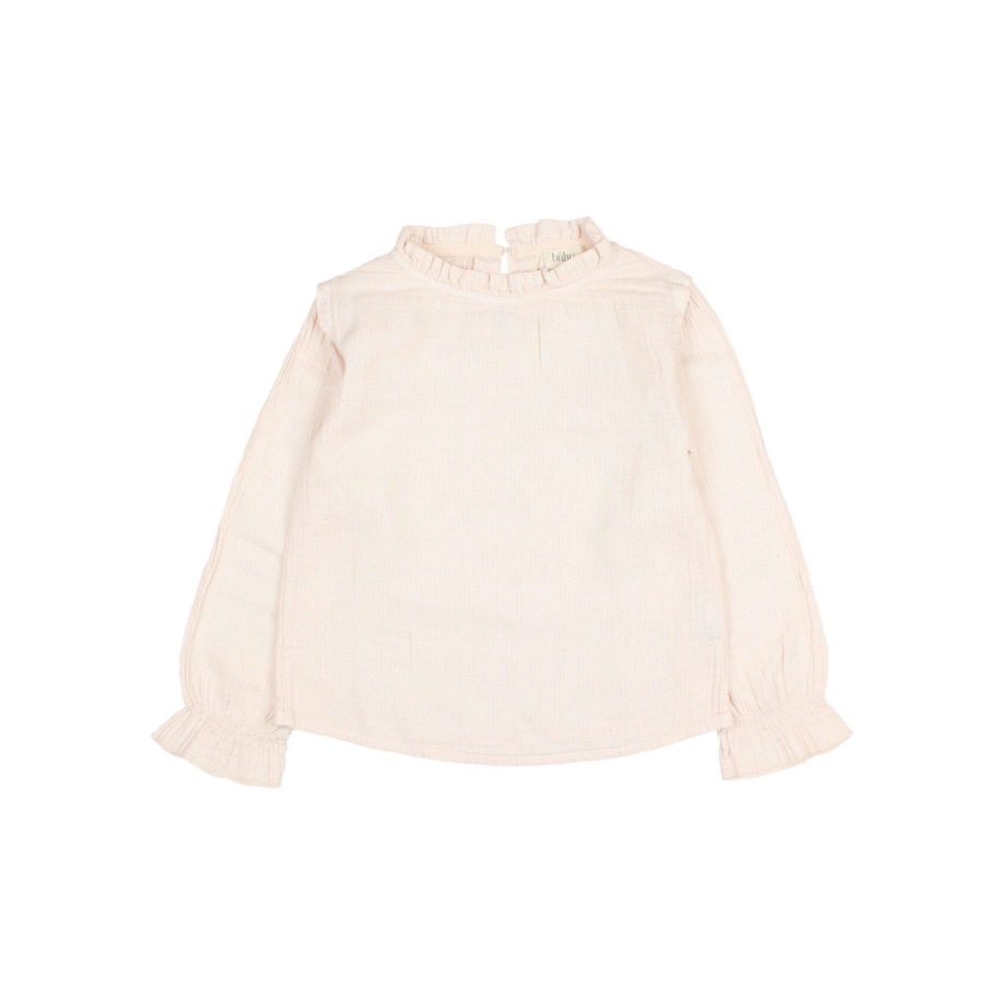 BUHO BARCELONA | LUREX BLOUSE CREAM PINK