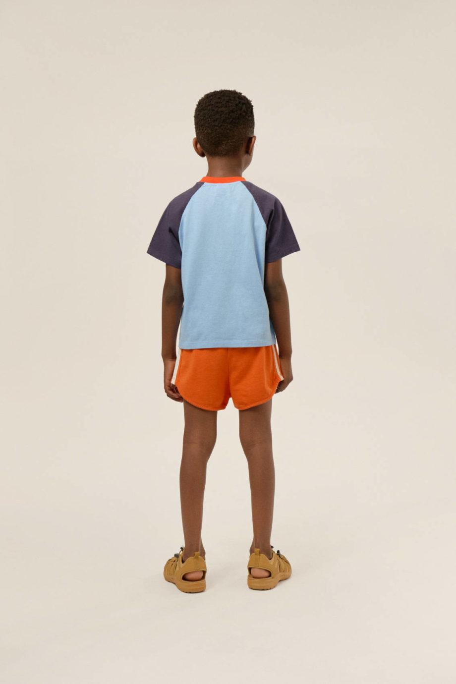 THE CAMPAMENTO | Color Block Blue Kids Tshirt