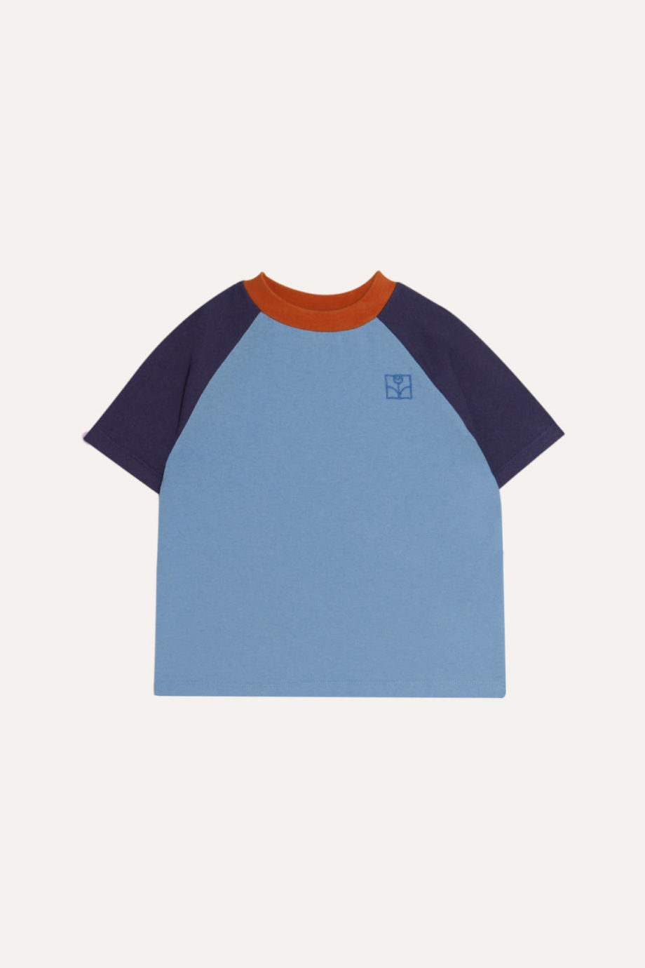 THE CAMPAMENTO | Color Block Blue Kids Tshirt