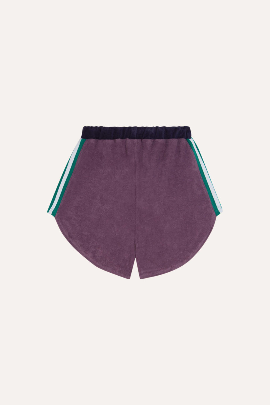 THE CAMPAMENTO | Purple Color Block Kids Shorts