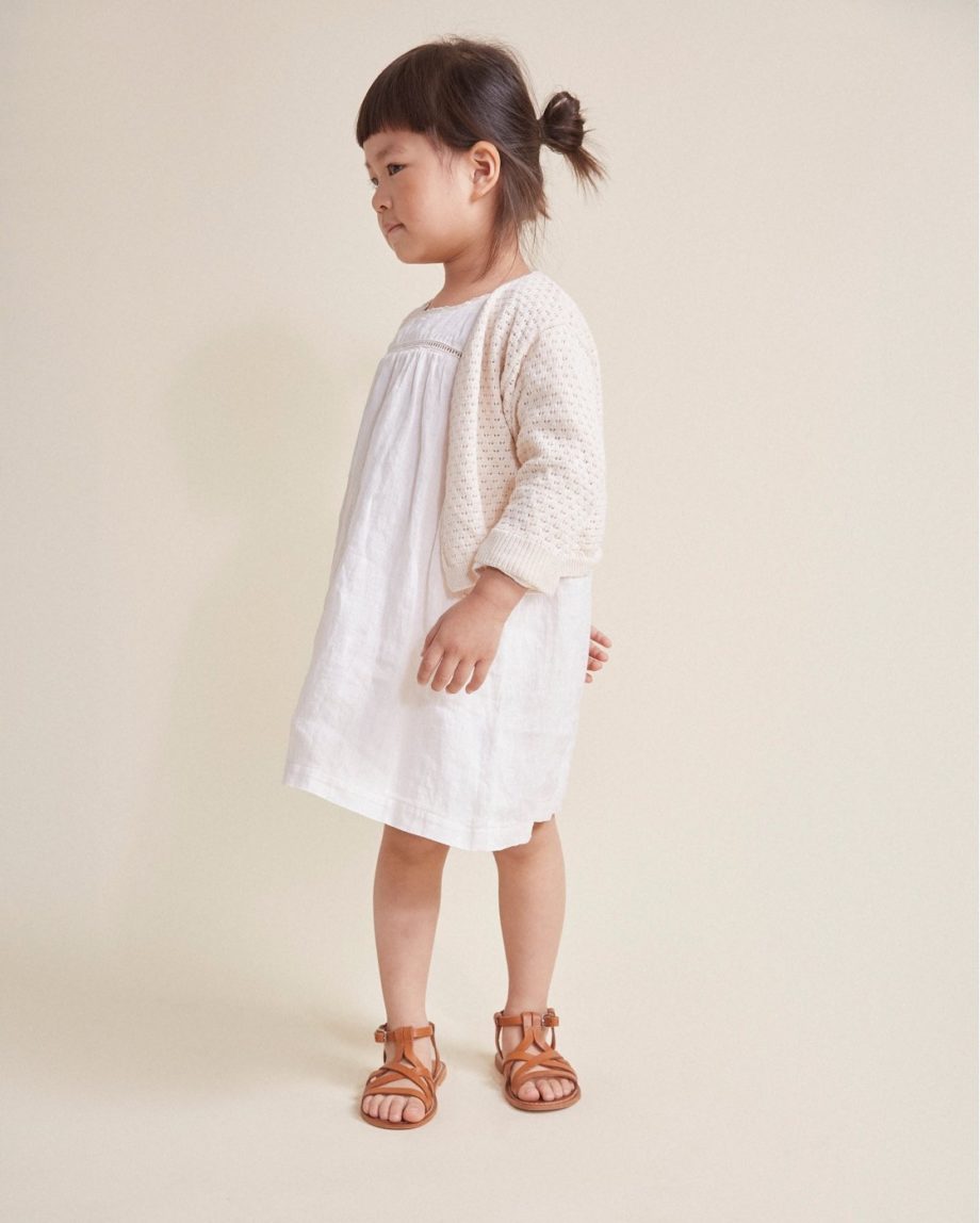 BÚHO | Robe lin Ivory