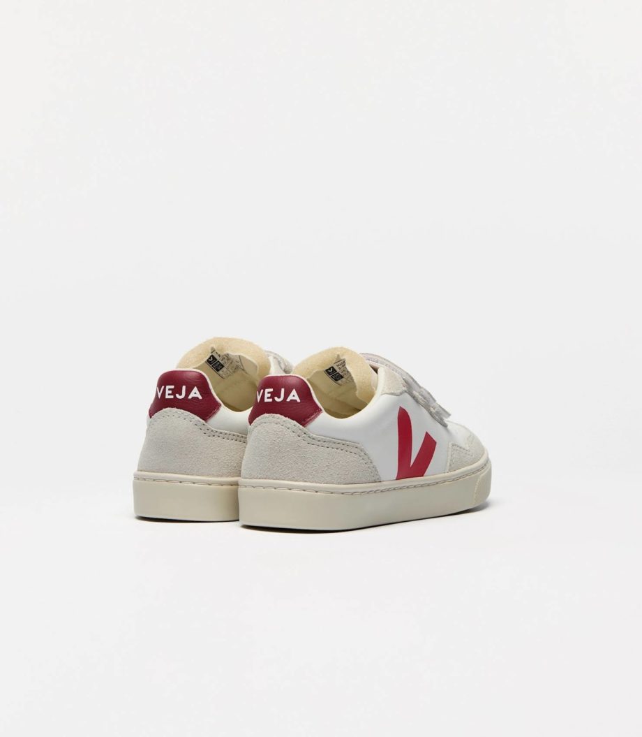 VEJA | V-90 LEATHER WHITE PEKIN