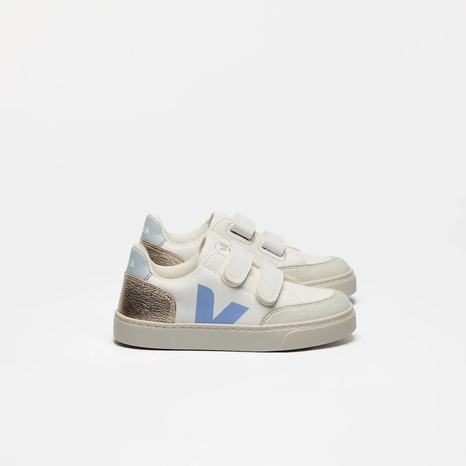 VEJA | V-12 LEATHER WHITE MULTICO OLYMPE