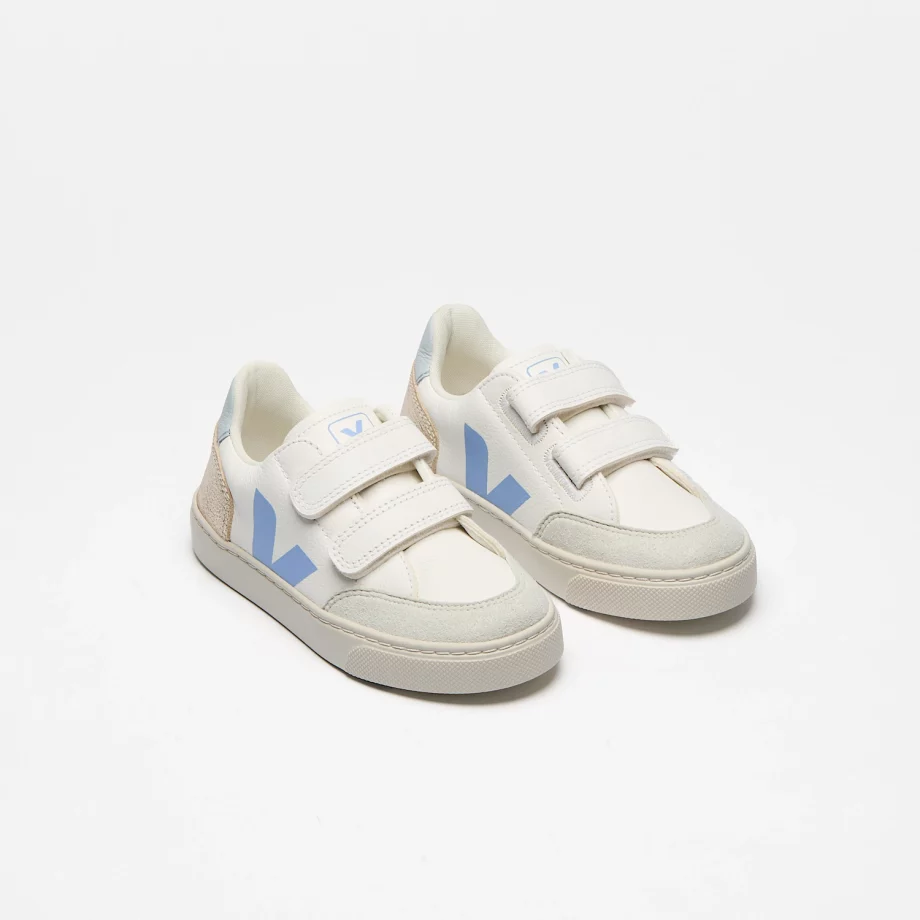 VEJA | V-12 LEATHER WHITE MULTICO OLYMPE