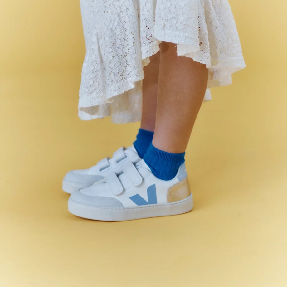 VEJA | V-12 LEATHER WHITE MULTICO OLYMPE