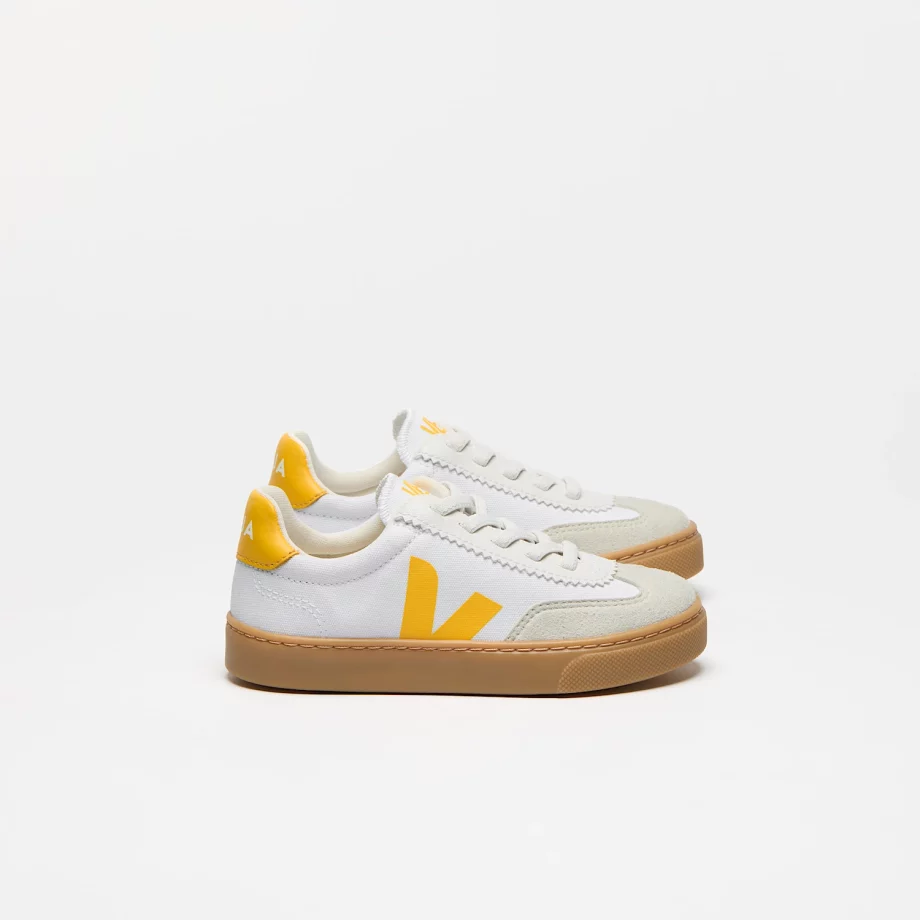 VEJA | VOLLEY CANVAS WHITE SUNSHINE NATURAL