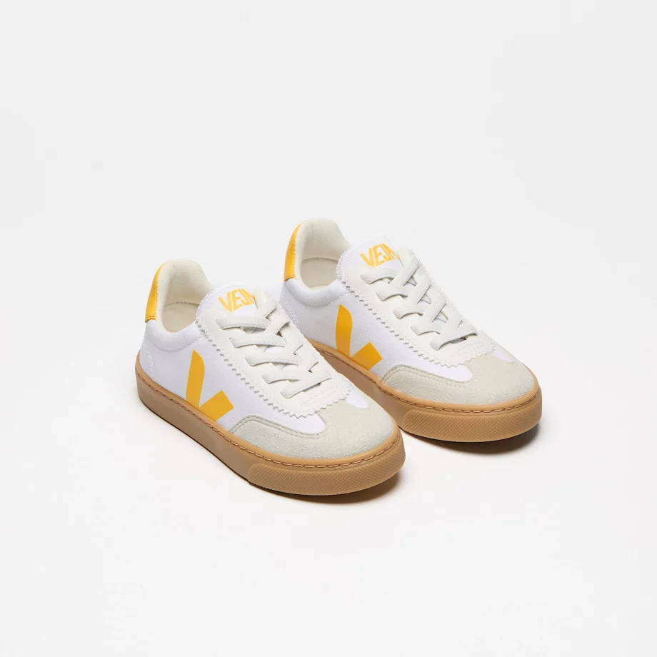 VEJA | VOLLEY CANVAS WHITE SUNSHINE NATURAL