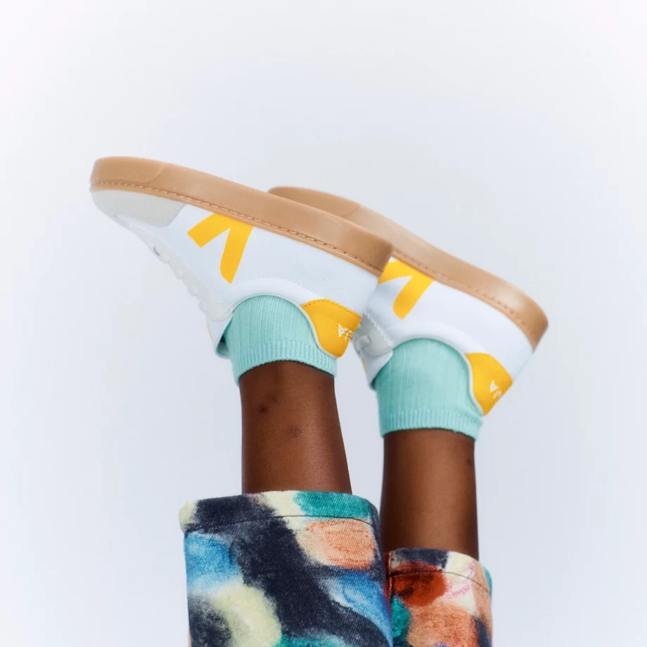 VEJA | VOLLEY CANVAS WHITE SUNSHINE NATURAL